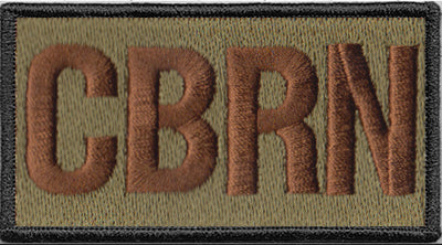 Chemical, Biological, Radiological, and Nuclear (CBRN) Shoulder Identifier Multicam/OCP Patch - 2 Pack